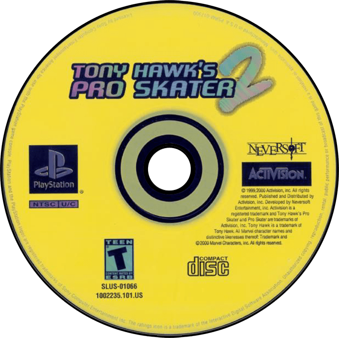 Tony Hawk 2 media 9 for Playstation